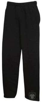 Pantalones Fruit of the Loom Pantalon bajos open color Black :: Ref: 36 Pantalones Fruit of the Loom Pantalon bajos open color Black :: Ref: 36