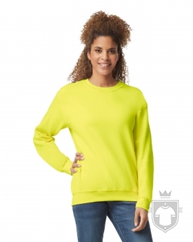 Sudaderas Gildan Heavy color safety green :: Ref: 188 Sudaderas Gildan Heavy color safety green :: Ref: 188