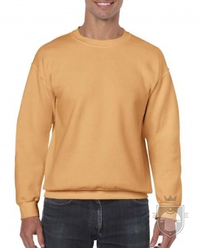 Sudaderas Gildan Heavy color old gold :: Ref: 222 Sudaderas Gildan Heavy color old gold :: Ref: 222