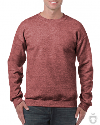 Sudaderas Gildan Heavy color Heather Sport Dark Maroon :: Ref: 759 Sudaderas Gildan Heavy color Heather Sport Dark Maroon :: Ref: 759