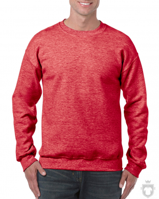 Sudaderas Gildan Heavy color Heather Sport Scarlet Red :: Ref: 778 Sudaderas Gildan Heavy color Heather Sport Scarlet Red :: Ref: 778