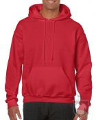 Sudaderas Gildan Heavy Capucha color red :: Ref: 040 Sudaderas Gildan Heavy Capucha color red :: Ref: 040