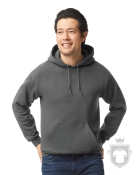 Sudaderas Gildan Heavy Capucha color charcoal :: Ref: 042 Sudaderas Gildan Heavy Capucha color charcoal :: Ref: 042