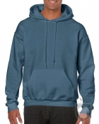 Sudaderas Gildan Heavy Capucha color indigo blue :: Ref: 080 Sudaderas Gildan Heavy Capucha color indigo blue :: Ref: 080