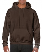Sudaderas Gildan Heavy Capucha color dark chocolate :: Ref: 105 Sudaderas Gildan Heavy Capucha color dark chocolate :: Ref: 105
