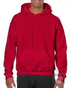 Sudaderas Gildan Heavy Capucha color cherry red :: Ref: 194 Sudaderas Gildan Heavy Capucha color cherry red :: Ref: 194