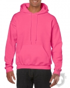Sudaderas Gildan Heavy Capucha color safety pink :: Ref: 263 Sudaderas Gildan Heavy Capucha color safety pink :: Ref: 263