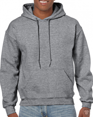 Sudaderas Gildan Heavy Capucha color Graphite Heather :: Ref: 516 Sudaderas Gildan Heavy Capucha color Graphite Heather :: Ref: 516