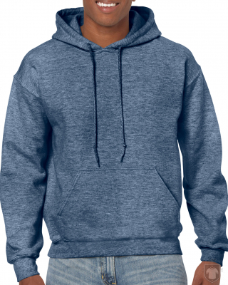 Sudaderas Gildan Heavy Capucha color Heather Sport Dark Navy :: Ref: 757 Sudaderas Gildan Heavy Capucha color Heather Sport Dark Navy :: Ref: 757