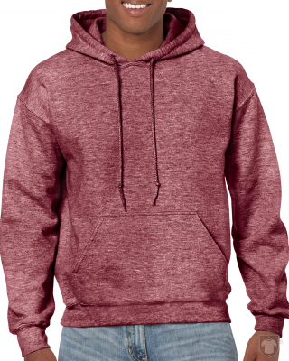 Sudaderas Gildan Heavy Capucha color Heather Sport Dark Maroon :: Ref: 759 Sudaderas Gildan Heavy Capucha color Heather Sport Dark Maroon :: Ref: 759