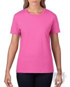 Camisetas Gildan Premium W color Azalea :: Ref: 071 Camisetas Gildan Premium W color Azalea :: Ref: 071