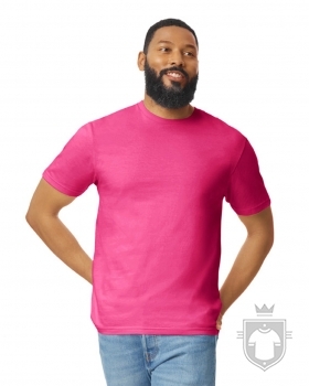 Camisetas Gildan Ring Spun color Heliconia :: Ref: 010 Camisetas Gildan Ring Spun color Heliconia :: Ref: 010