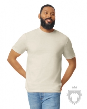 Camisetas Gildan Ring Spun color Natural :: Ref: 031 Camisetas Gildan Ring Spun color Natural :: Ref: 031