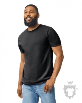 Camisetas Gildan Ring Spun color Black :: Ref: 036 Camisetas Gildan Ring Spun color Black :: Ref: 036