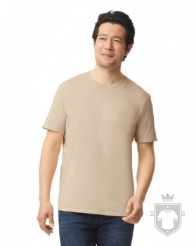 Camisetas Gildan Ring Spun color sand :: Ref: 038 Camisetas Gildan Ring Spun color sand :: Ref: 038