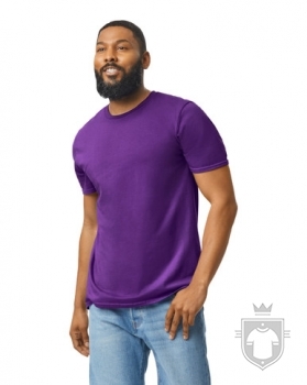 Camisetas Gildan Ring Spun color purple :: Ref: 081 Camisetas Gildan Ring Spun color purple :: Ref: 081