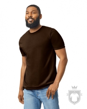 Camisetas Gildan Ring Spun color dark chocolate :: Ref: 105 Camisetas Gildan Ring Spun color dark chocolate :: Ref: 105