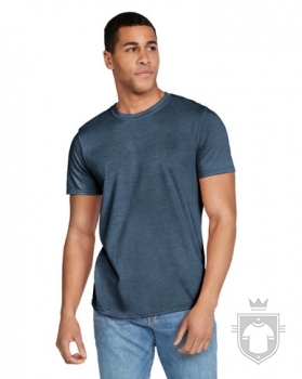Camisetas Gildan Ring Spun color Heather navy :: Ref: 170 Camisetas Gildan Ring Spun color Heather navy :: Ref: 170