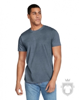 Camisetas Gildan Ring Spun color Heather Indigo :: Ref: 173 Camisetas Gildan Ring Spun color Heather Indigo :: Ref: 173
