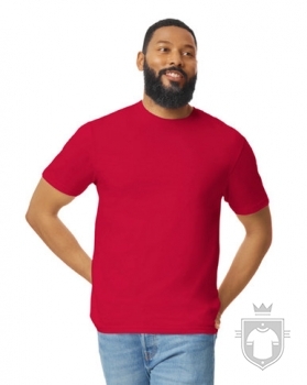 Camisetas Gildan Ring Spun color cherry red :: Ref: 194 Camisetas Gildan Ring Spun color cherry red :: Ref: 194