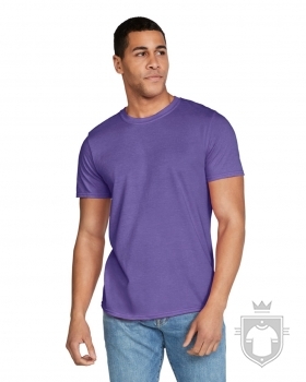 Camisetas Gildan Ring Spun color Heather purple :: Ref: 232 Camisetas Gildan Ring Spun color Heather purple :: Ref: 232