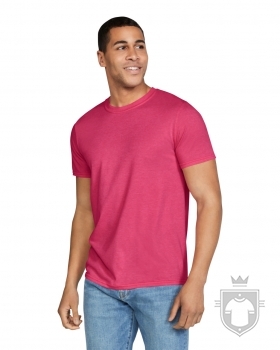 Camisetas Gildan Ring Spun color Heather Red :: Ref: 234 Camisetas Gildan Ring Spun color Heather Red :: Ref: 234