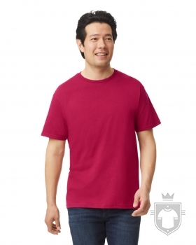 Camisetas Gildan Ring Spun color Antique Cherry Red :: Ref: 246 Camisetas Gildan Ring Spun color Antique Cherry Red :: Ref: 246