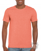 Camisetas Gildan Ring Spun color Heather Orange :: Ref: 259 Camisetas Gildan Ring Spun color Heather Orange :: Ref: 259
