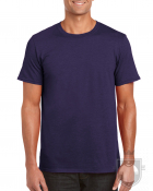 Camisetas Gildan Ring Spun color Blackberry :: Ref: 278 Camisetas Gildan Ring Spun color Blackberry :: Ref: 278