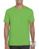 Camisetas Gildan Ring Spun color Electric Green :: Ref: 279 Camisetas Gildan Ring Spun color Electric Green :: Ref: 279