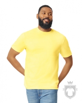 Camisetas Gildan Ring Spun color Cornsilk :: Ref: 475 Camisetas Gildan Ring Spun color Cornsilk :: Ref: 475