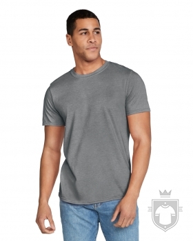 Camisetas Gildan Ring Spun color Graphite Heather :: Ref: 516 Camisetas Gildan Ring Spun color Graphite Heather :: Ref: 516