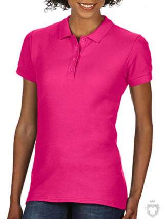 Polos Gildan Doble Piqué Softsyle W color Heliconia :: Ref: 010 Polos Gildan Doble Piqué Softsyle W color Heliconia :: Ref: 010