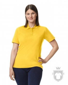 Polos Gildan Doble Piqué Softsyle W color Daisy :: Ref: 098 Polos Gildan Doble Piqué Softsyle W color Daisy :: Ref: 098