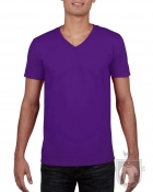 Camisetas Gildan Cuello V color purple :: Ref: 081 Camisetas Gildan Cuello V color purple :: Ref: 081