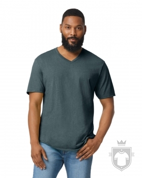 Camisetas Gildan Cuello V color dark heather :: Ref: 108 Camisetas Gildan Cuello V color dark heather :: Ref: 108