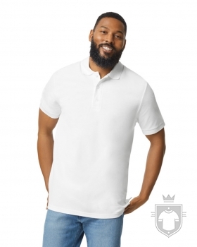 Polos Gildan Polo pique color White :: Ref: 030 Polos Gildan Polo pique color White :: Ref: 030