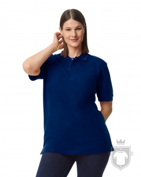 Polos Gildan Polo pique color Navy :: Ref: 032 Polos Gildan Polo pique color Navy :: Ref: 032
