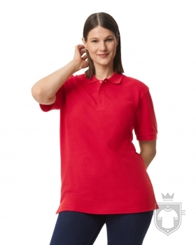 Polos Gildan Polo pique color red :: Ref: 040 Polos Gildan Polo pique color red :: Ref: 040