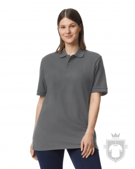 Polos Gildan Polo pique color charcoal :: Ref: 042 Polos Gildan Polo pique color charcoal :: Ref: 042