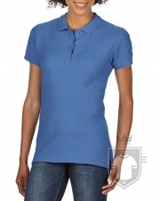 Polos Gildan Polo pique W color Flo Blue :: Ref: 23G Polos Gildan Polo pique W color Flo Blue :: Ref: 23G