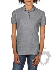 Polos Gildan Polo pique W color Graphite Heather :: Ref: 516 Polos Gildan Polo pique W color Graphite Heather :: Ref: 516