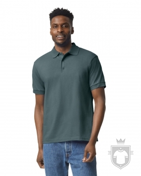 Polos Gildan Dryblend color dark heather :: Ref: 108 Polos Gildan Dryblend color dark heather :: Ref: 108