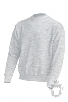 Sudaderas JHK Sweatshirt color Ash Melange :: Ref: AS Sudaderas JHK Sweatshirt color Ash Melange :: Ref: AS
