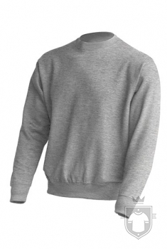 Sudaderas JHK Sweatshirt color Grey Melange :: Ref: GM Sudaderas JHK Sweatshirt color Grey Melange :: Ref: GM