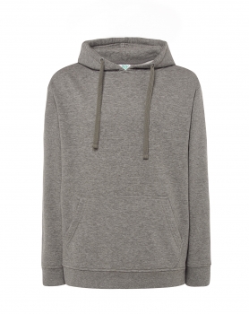 Sudaderas JHK Kangaroo color Grey Melange :: Ref: GM Sudaderas JHK Kangaroo color Grey Melange :: Ref: GM