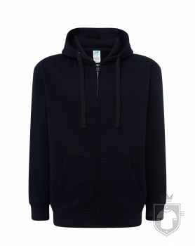 Sudaderas JHK Hooded Cremallera color Navy :: Ref: NY Sudaderas JHK Hooded Cremallera color Navy :: Ref: NY
