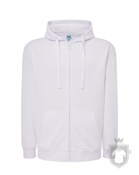 Sudaderas JHK Hooded Cremallera color White :: Ref: WH Sudaderas JHK Hooded Cremallera color White :: Ref: WH