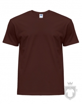 Camisetas JHK Regular color Chocolate :: Ref: CH Camisetas JHK Regular color Chocolate :: Ref: CH