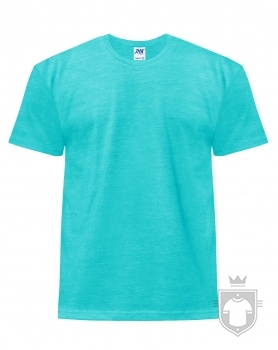 Camisetas JHK Regular Heather color Turquoise heather :: Ref: TUH Camisetas JHK Regular Heather color Turquoise heather :: Ref: TUH
